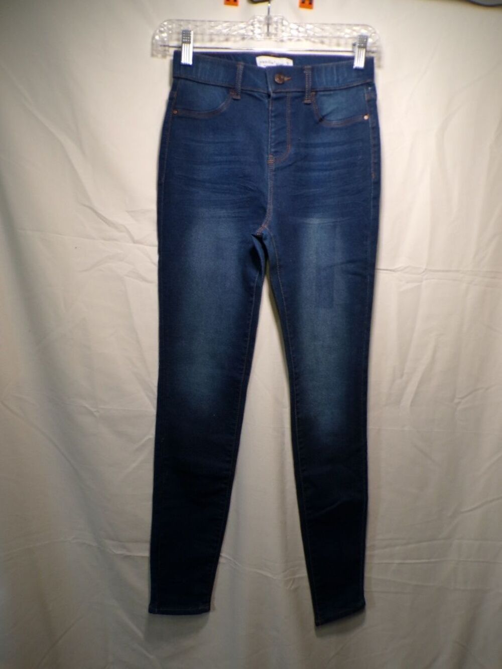 Vanilla Star Women's Skinny Jeans Blue Denim Five Pocket XS Regular Fit